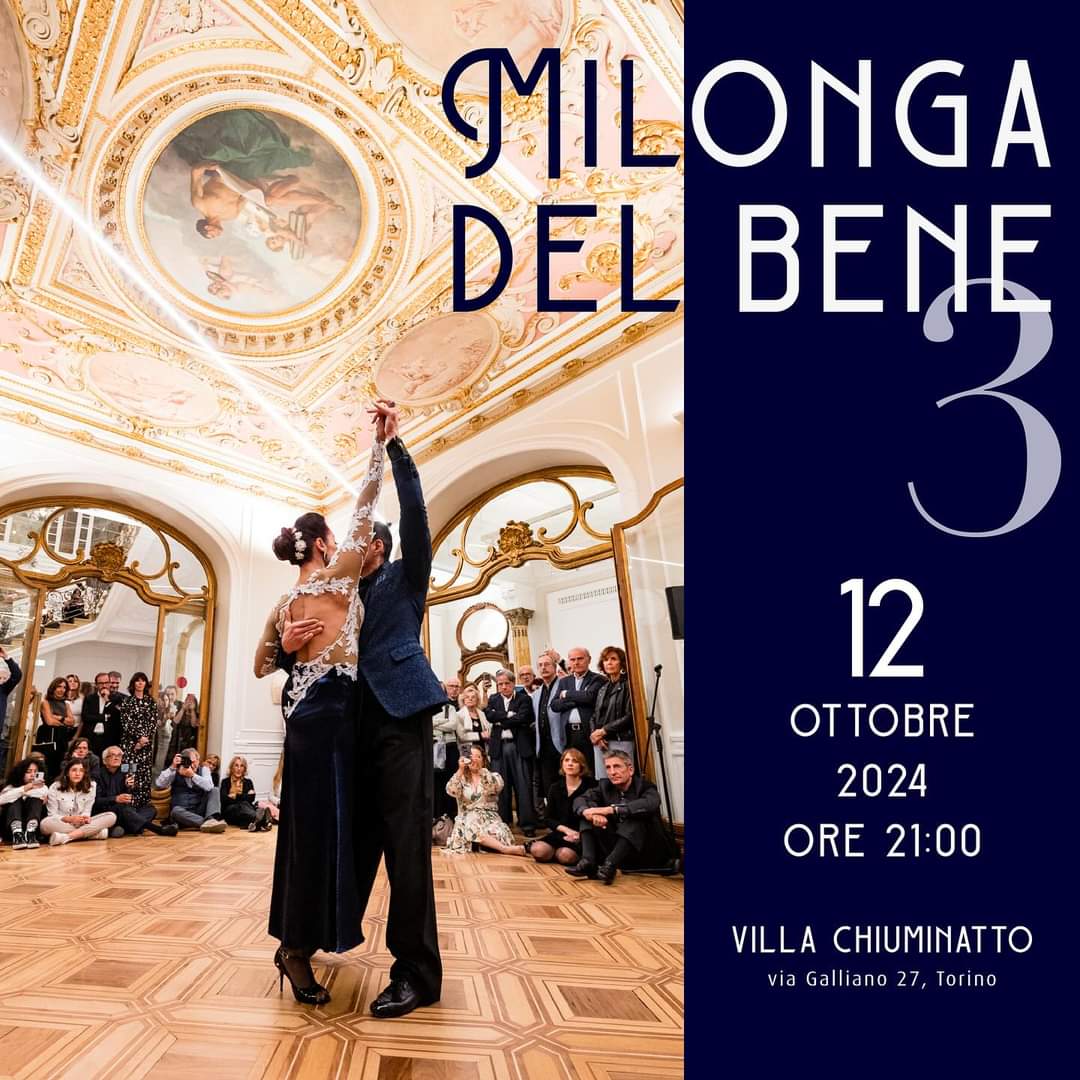 MILONGA DEL BENE - 12 ottobre 2024 ore 21